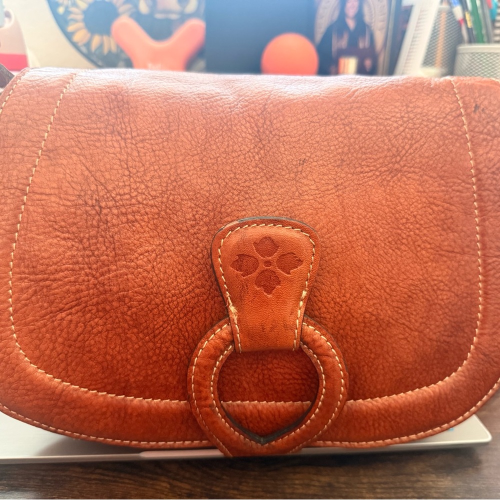 Patricia Nash Brown Crossbody Bag